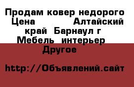 Продам ковер недорого › Цена ­ 1 000 - Алтайский край, Барнаул г. Мебель, интерьер » Другое   